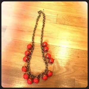 Jcrew Bauble Pink necklace